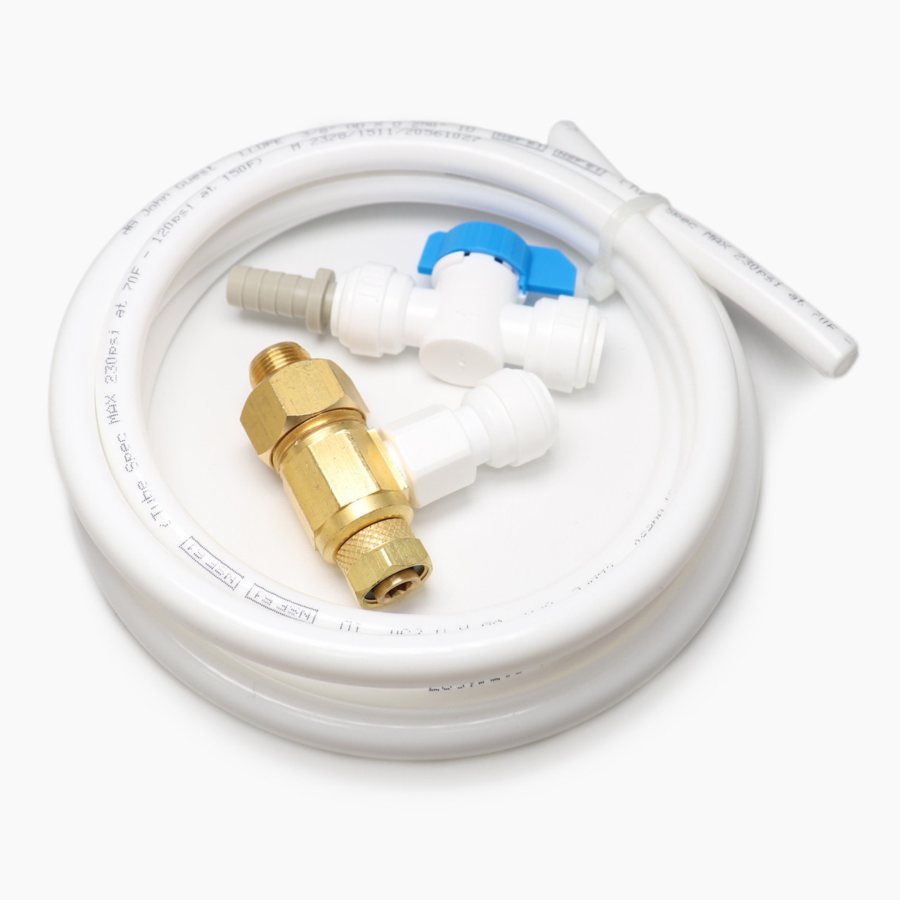 Hotel travel kit for a portable water ionizer setup