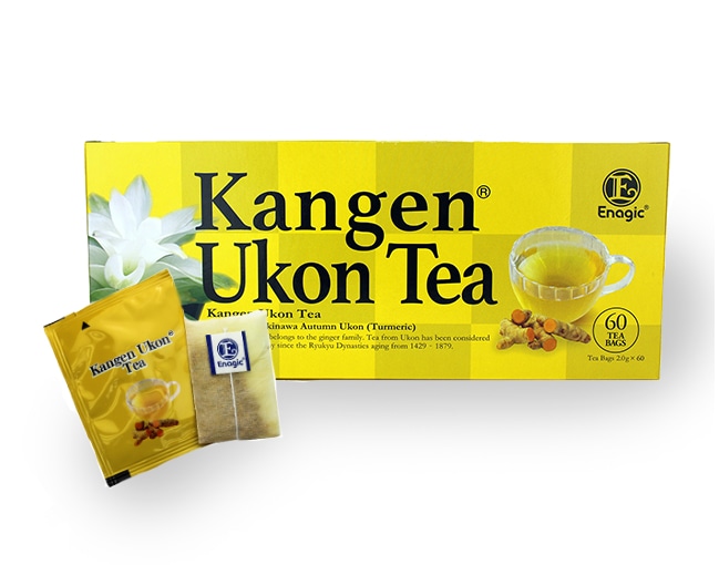 Kangen Ukon turmeric tea box